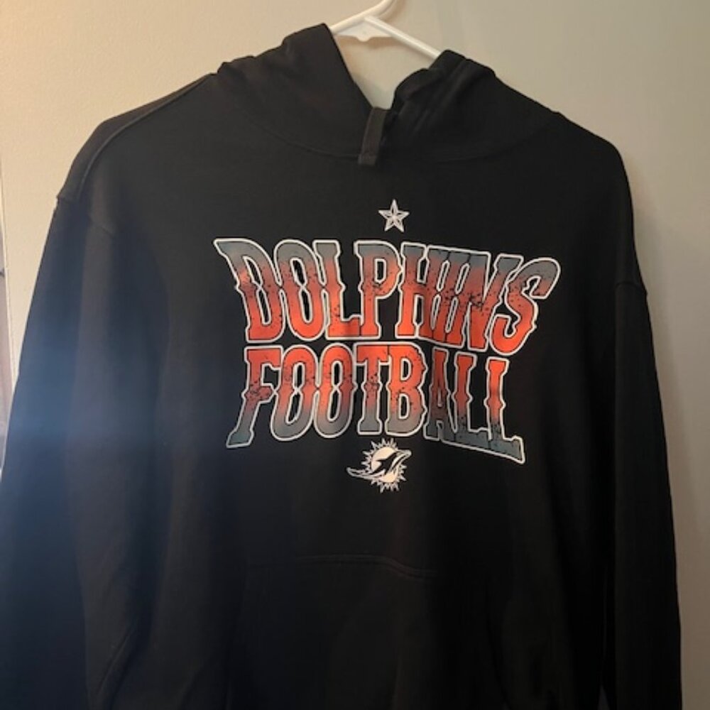 Men's Miami Dolphins NFL x Darius Rucker Collection Black Rock N' Football LRG
